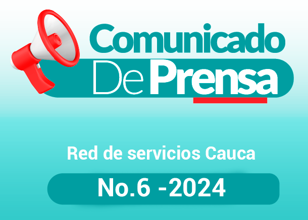 COMUNICADO DE PRENSA N°06- 2024, RED CAUCA